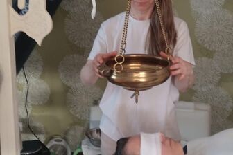 Shirodhara – tok teplého oleje na čelo - 4