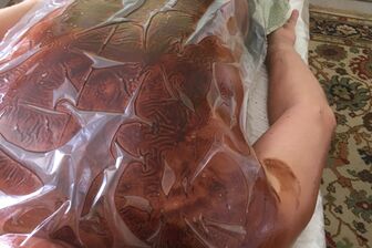 Čokoládová masáž s peelingem a zábalem - 6